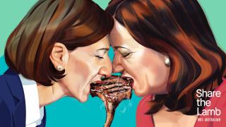 Australian Lamb: Glady & Anastacia
